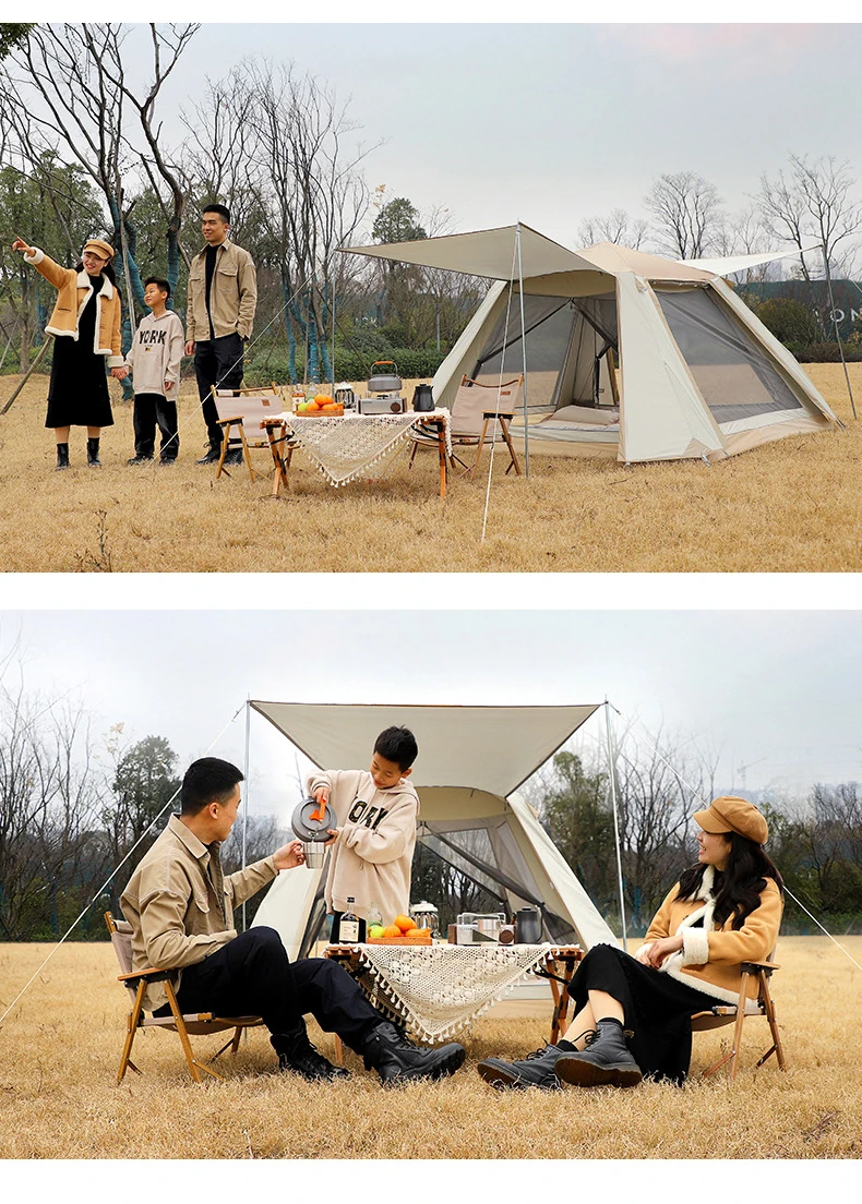 Waterproof Portable 34 Persons Outdoor Camping Tent Automatic Quickly