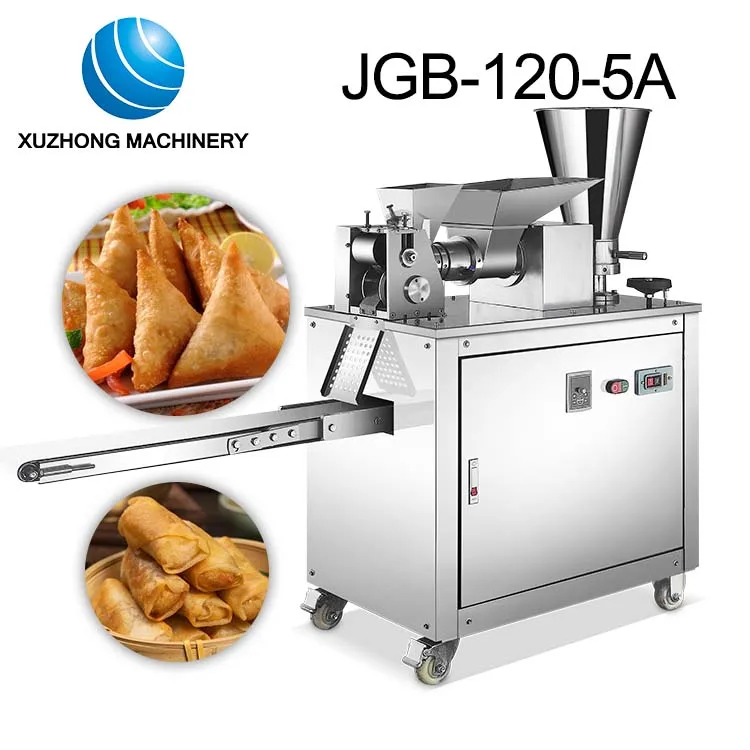 Fully Automatic Dumpling Machine Spring Roll Maker Samosa Making Machine  for Restaurant and School