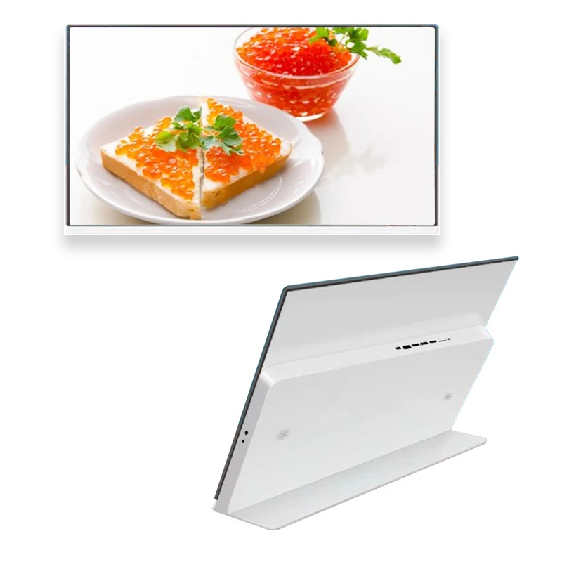 New Restaurant Table Touch LCD Advertising Screen Display Digital Signage for Store or Hospital Front Desk