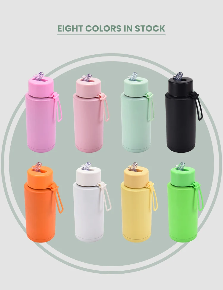 Factory Custom Logo Double Wall Stainless Steel Vacuum Insulated 34 Oz