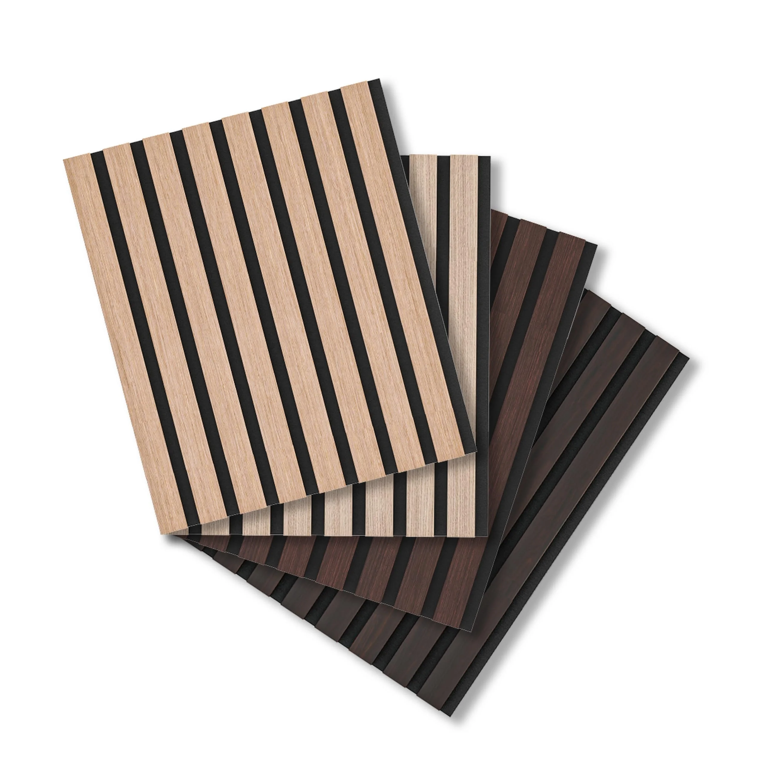 Decorative 3d Tongue and groove Sound-absorbing Mdf Wall Panels