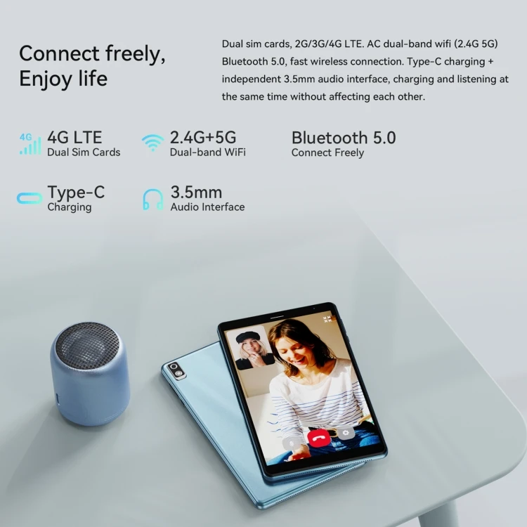 HEADWOLF Fpad 2 Android 12 タブレット 8インチ 4GB+64GB 4G LTE対応
