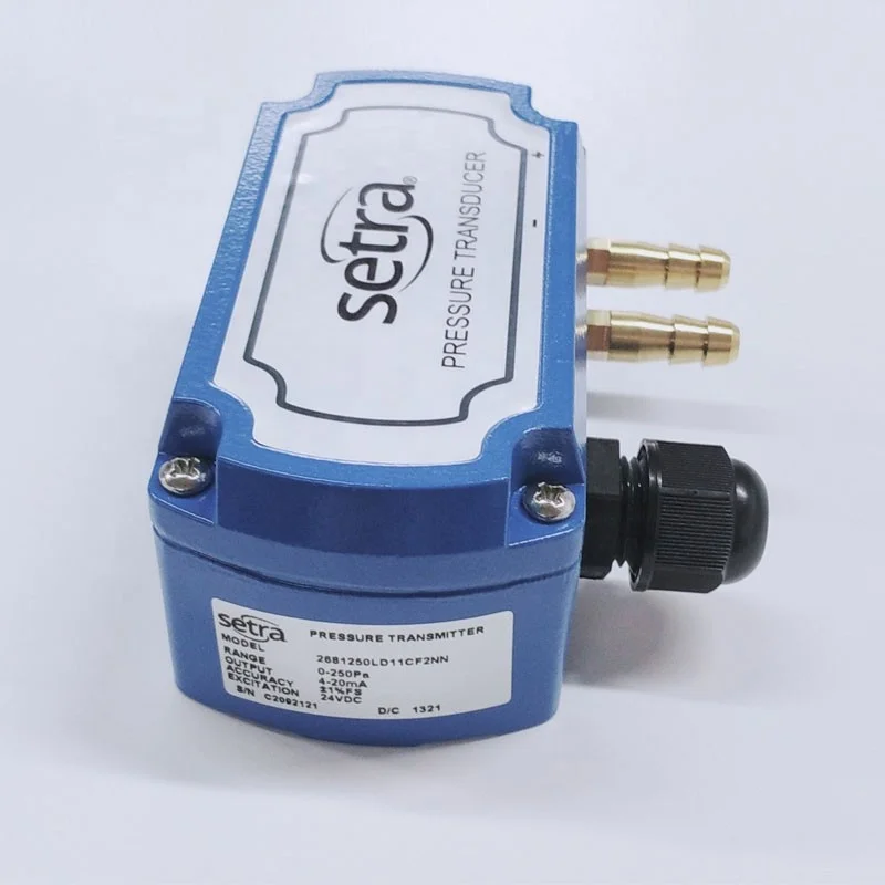 Setra 268 Series Explosionproof Differential Pressure Sensor