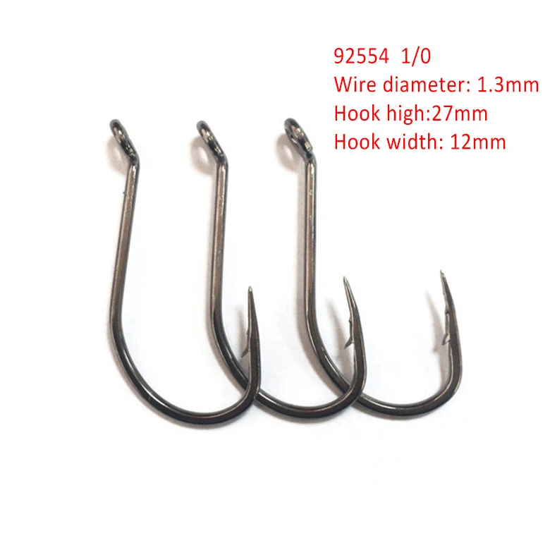 92554 Stainless Steel Fishing Hooks Silver Offset Long Shank Octopus Fishing Hook Size 1/0 2/0 3/0 4/0 5/0 6/0 7/0 8/0 9/0 92554 Stainless Steel Fishing Hooks Silver Offset Long Shank Octopus Fishing Hook Size 1/0 2/0 3/0 4/0 5/0 6/0 7/0 8/0 9/0