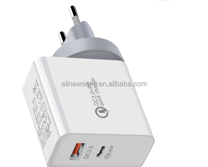 New 36W charger QC 3.0 + PD double fast charging head CA-25