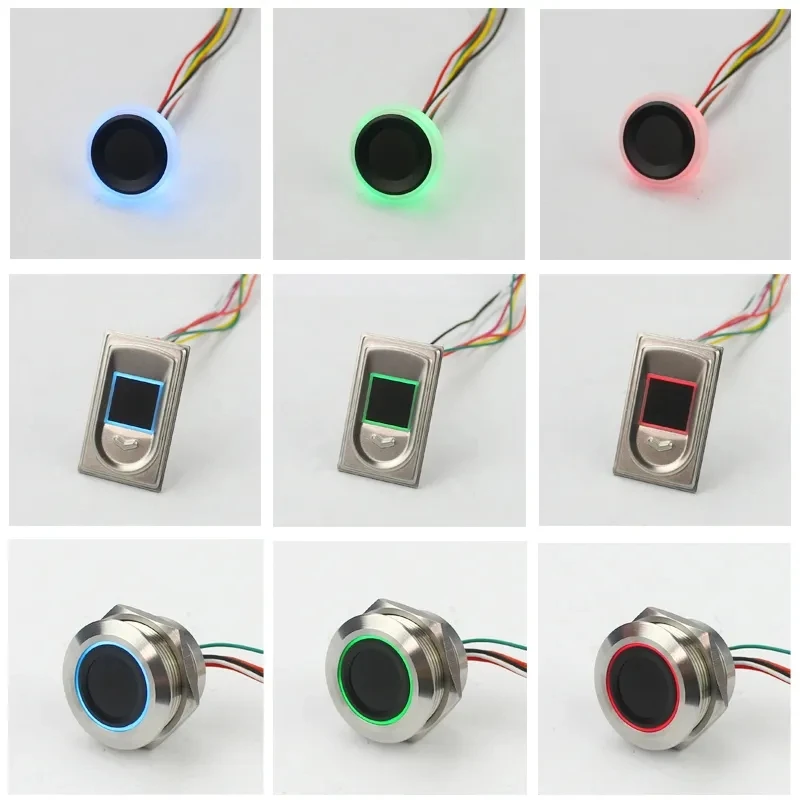 SY168 Fingerprint Access Control Relay Board DC12V Fingerprint Verification Module DC5V Electric Lock Control Board