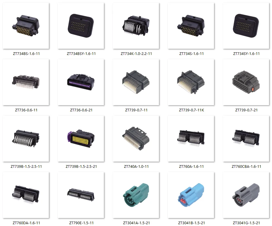 DSZUJTYROP Kit Faisceau Câblage LED Automobile - Connecteurs JST 04T-JWPF-VSLE Pour Bande Lumineuse Moto (6P)