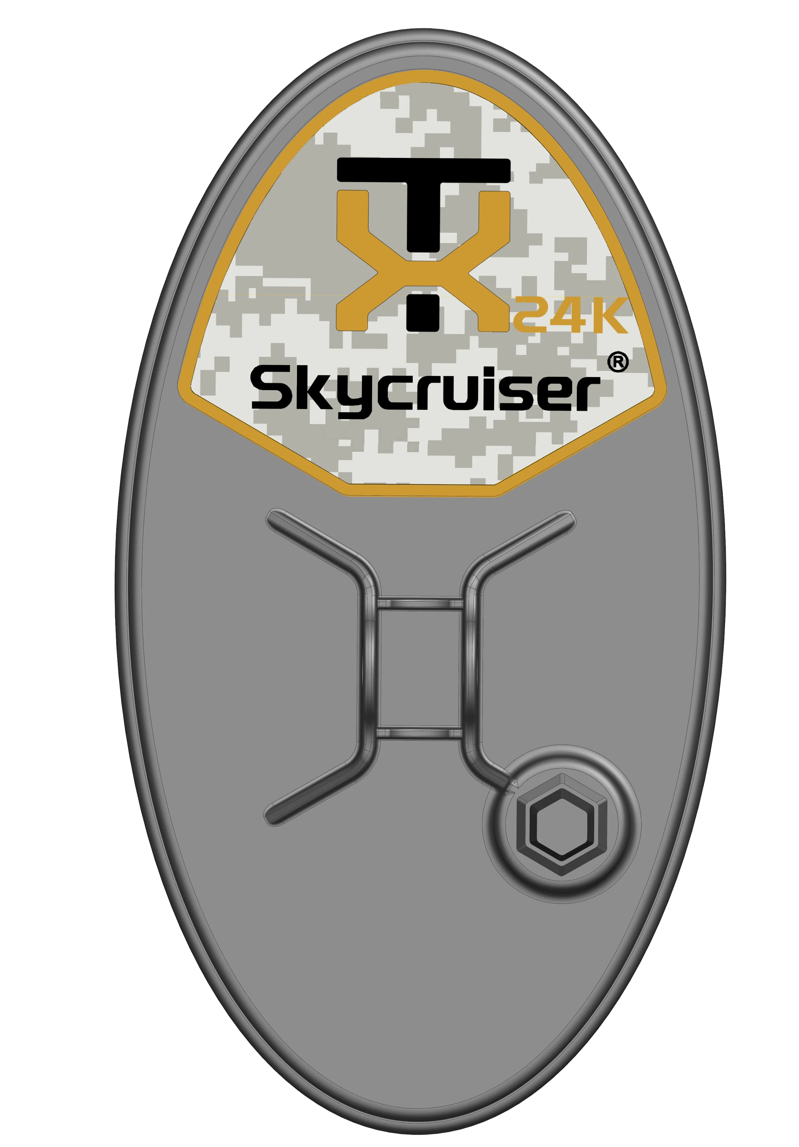 Skycruiser 24K Waterproof Gold Metal Detector - High Sensitivity