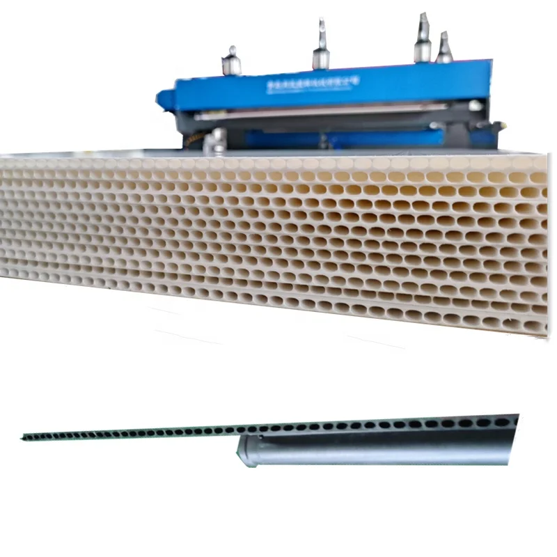 PP Round Hole  Hollow Board Panel Making Machine for Solar Collector Panel Production