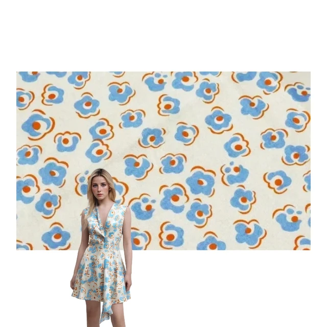 100% Cotton Fabrics Printing High Quality Poplin for Textile
