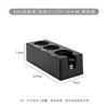 ABS long vertical powder press holder - black (51-58mm universal)