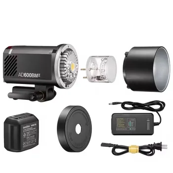 New Godox AD600BMII 600Ws TTL HSS Outdoor Flash with Built-in Godox 2.4G Wireless X System Photographic Lighting for Studio product image