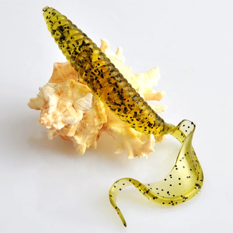 Lanquan New Floating Soft Bait 3G 125MM / 7.2G 150MM No Hooks Colors Customized Soft Lure LEECHES