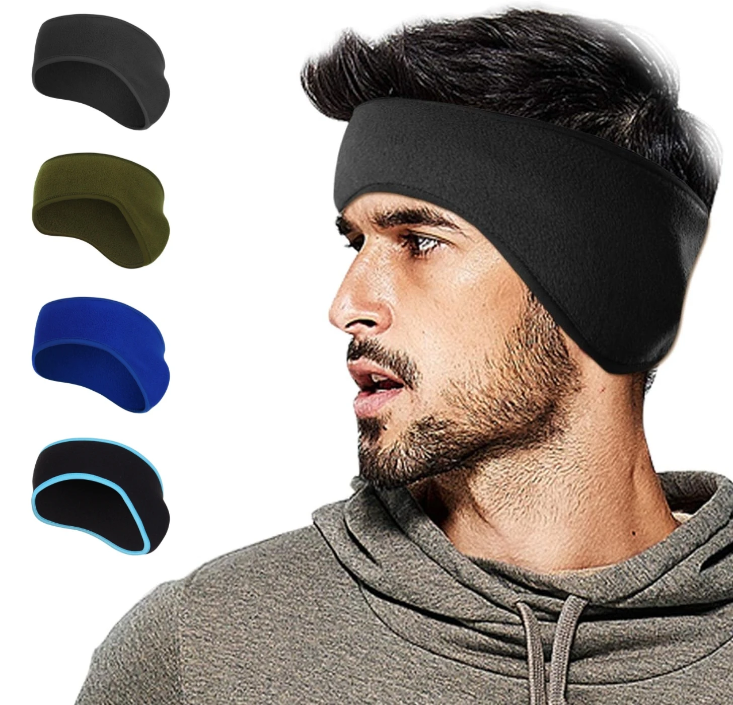 Winter Ear Muffs For Men Women Unisex Polar Fleece