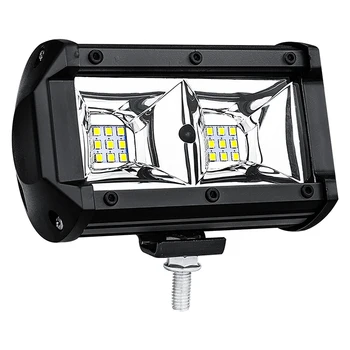 Super Bright Car LED Work Light Front Fog Light 5 Inch 18LEDs 54W Off-road Vehicle  4*4wd Motorcycle Auxiliary LED Flood Light