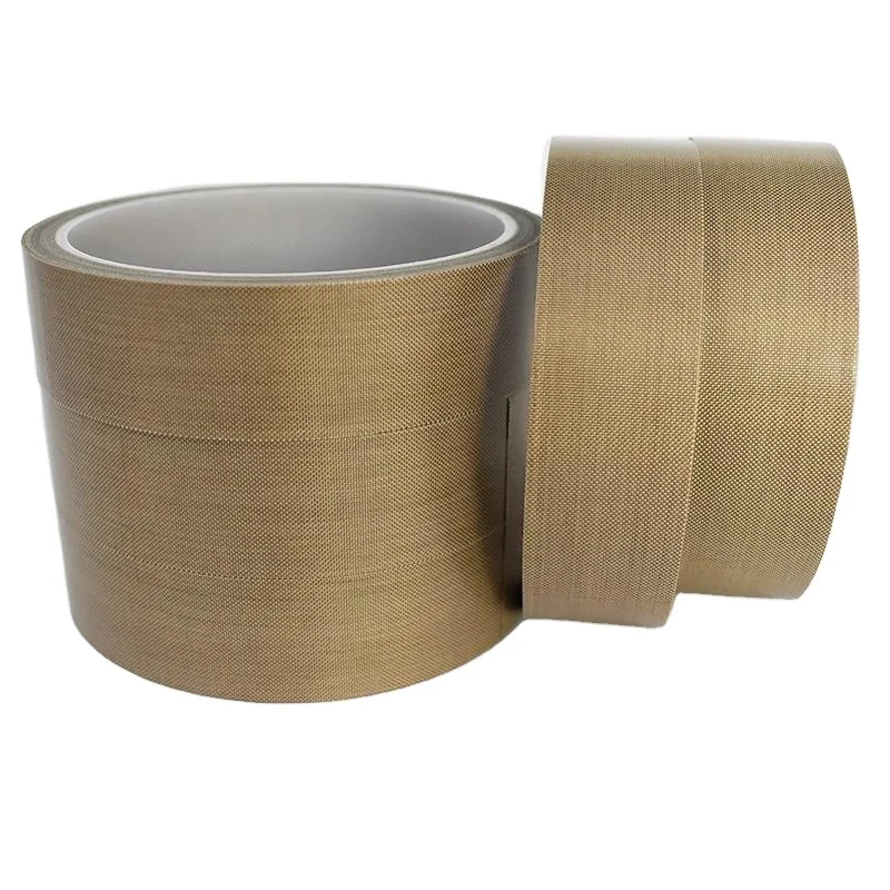 Industrial Customized Color High Strength PTFE Coated Fiberglass Fabric Cloth Teflon Tape