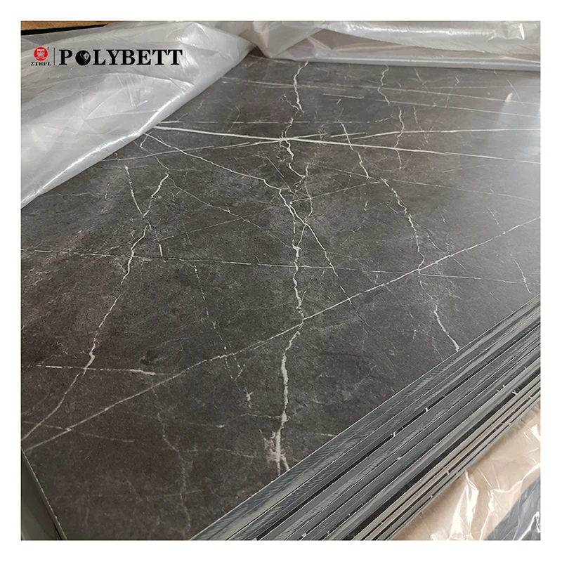 Factory New Design Marble Stone Pattern HPL  Formica Compact Laminate Board for Tabletop Wall Panel