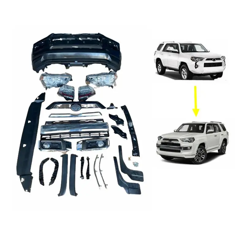 car body kit auto car upgrade conversion kit to 2014-2019 for toyota 4runner 2010-2013 2012