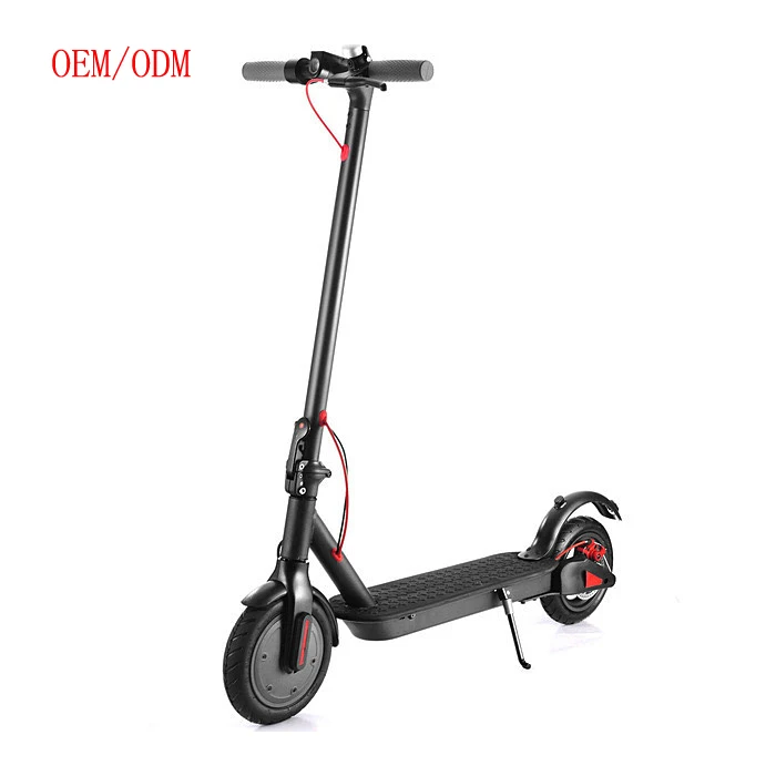 Foldable Electric Scooter Up To 30 Km/h 36v Carbon Steel Frame Electric
