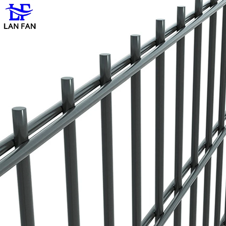 25mm x 25mm Welded Wire Mesh Double Horizontal Fence Gate