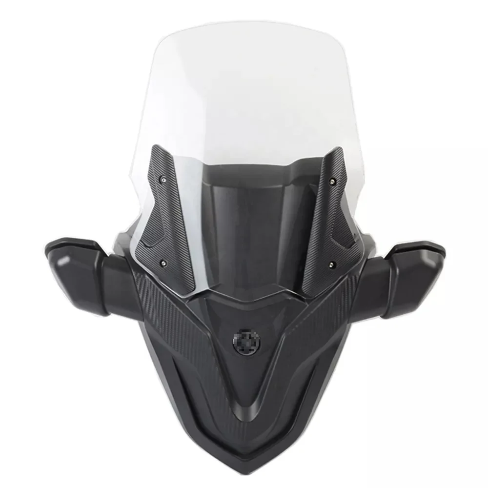 Windscreen Windshield with Front Mask Panel Rear View Mirror Accessories for Yamaha NMAX 125 155 2021 2022