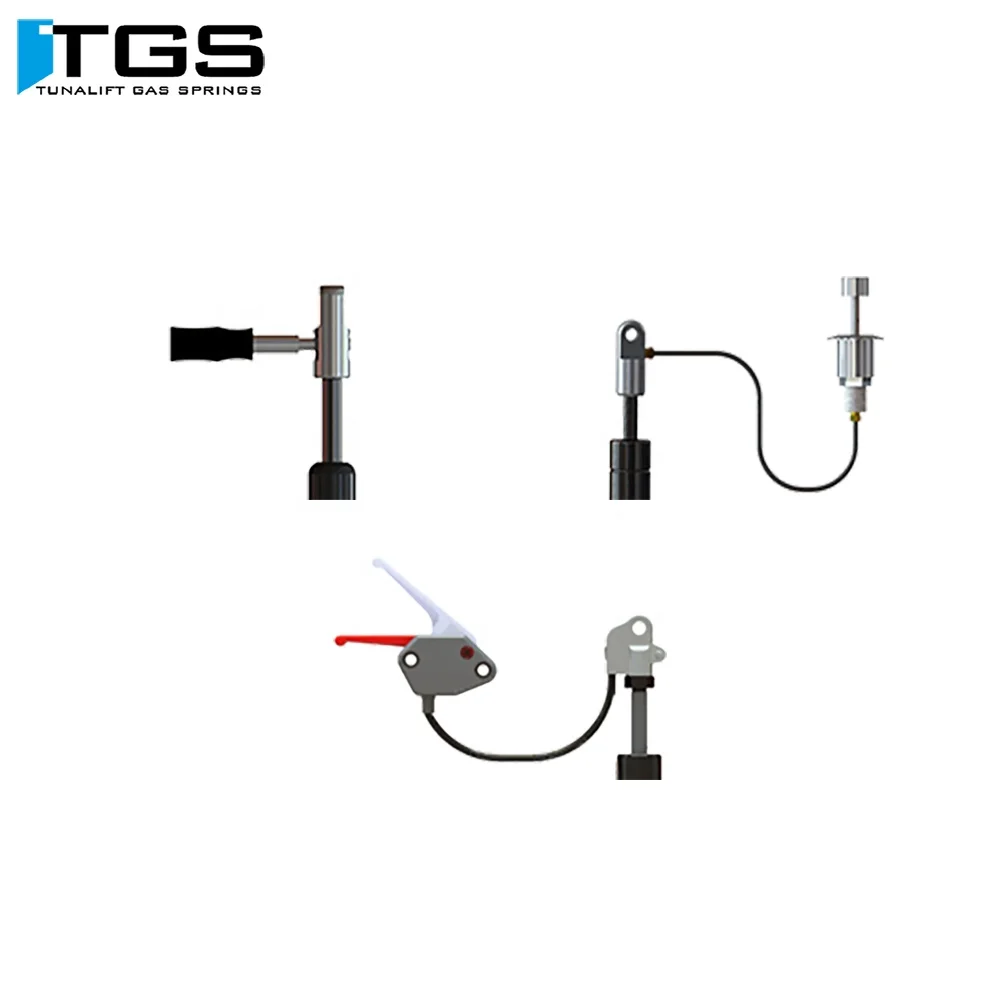 Gas Spring Safety Locking Tube Prevent Non-Initiative Falling Downs and Protect to Piston Rod for All Kind of Damages