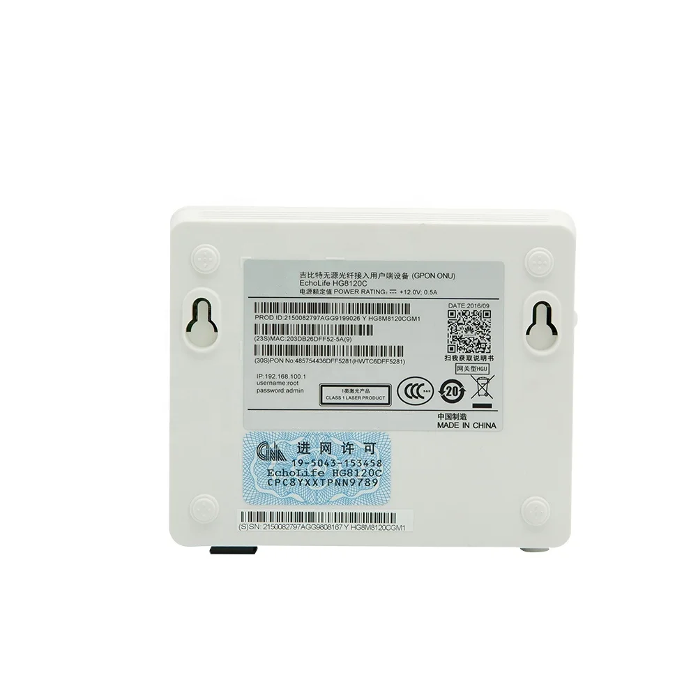 Huawei Hg8120c Gpon Epon Xpon 2fe+1tel Hgu Onu English Version - Buy ...