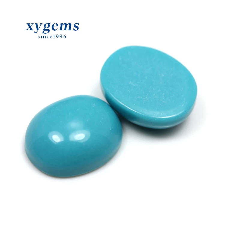 7x9mm Kawaii  Wholesale Prices Turquoise Stone Beads Oval Shape Bulk