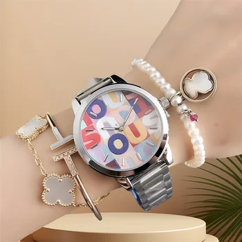 Factory hot sale designer watch for women montre bracelet luxury stainless steel waterproof quartz movement luxury woman watch