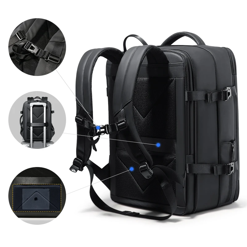 FENRUIEN 2021 New Business USB Charging Travel Waterproof Bag Men 17 Inch Laptop Outdoor Rucksack Backpack Rucksack Wasserdicht