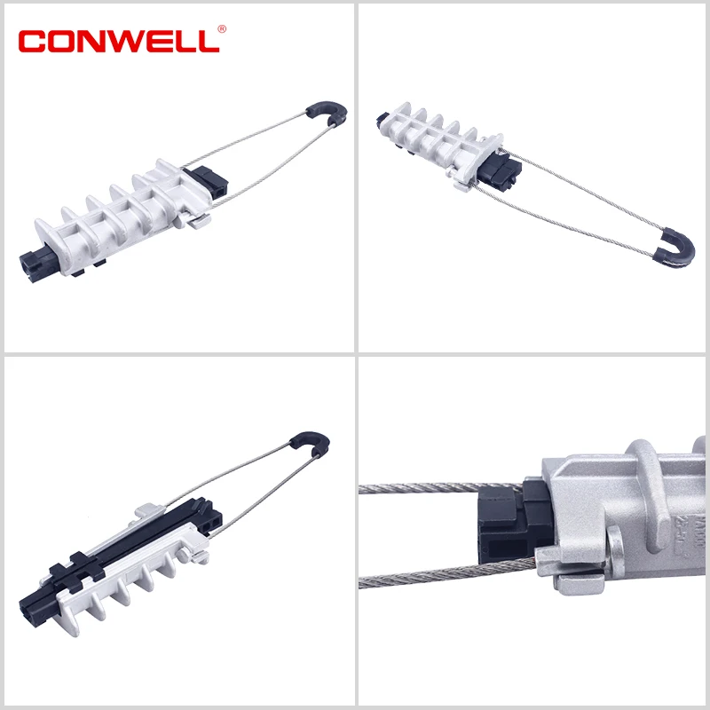 Power Line Accessories Overhead Line ABC Cable Tension Clamp