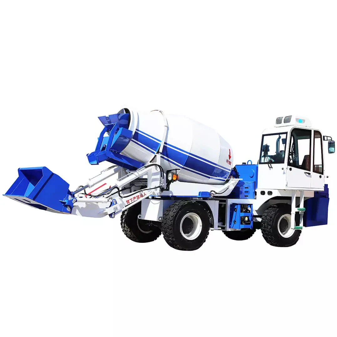 Automatic Self Loading Concrete Mixer Machine rental service