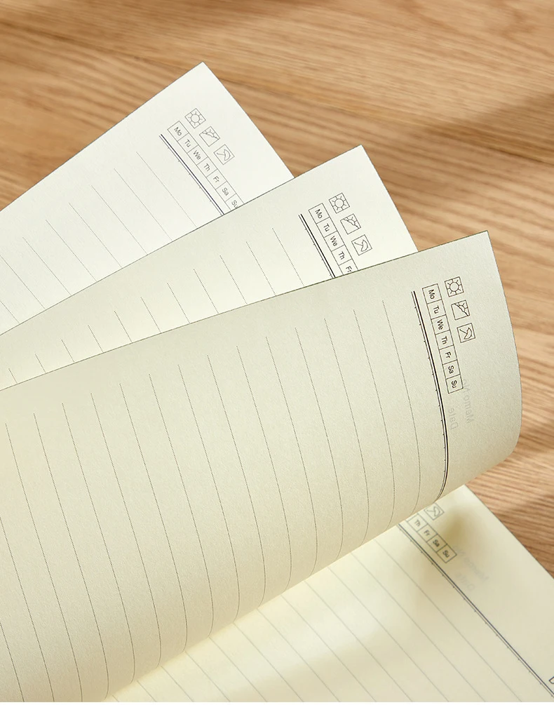 Promotional high-end a5 notebook supports fully customized business notebook high value customized logo with metal pendant books