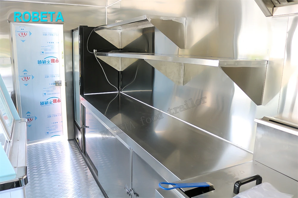 Camp Mobile Kitchen Trailer - Fully Equipped Food Truck