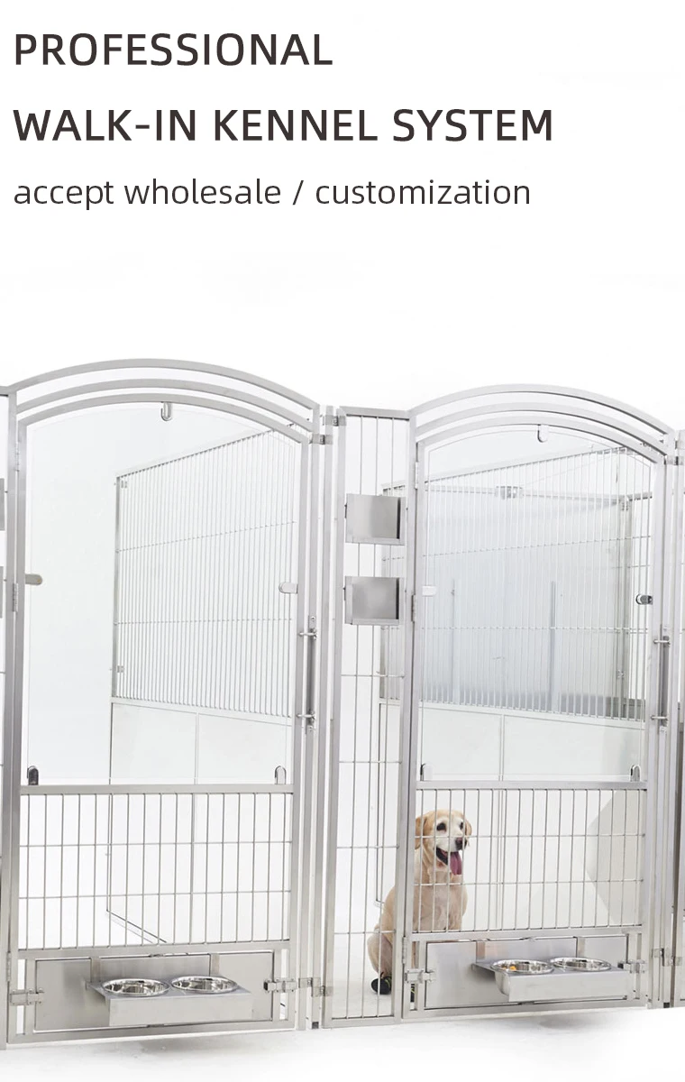 Dog Kennel Big Size Metal Outdoor Hot Sale China Factory Wholesale