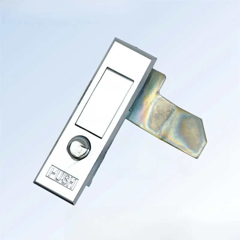 MS503 Electric Cabinet Lock Flat Lock Origin Button Spring Lock Fire Distribution Box Cabinet Lock