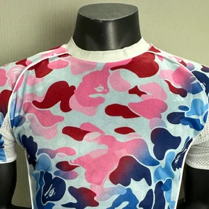 Wholesale Custom 100% Polyester Soccer Jerseys High Quality Sublimation Print Breathable Casual Style Football