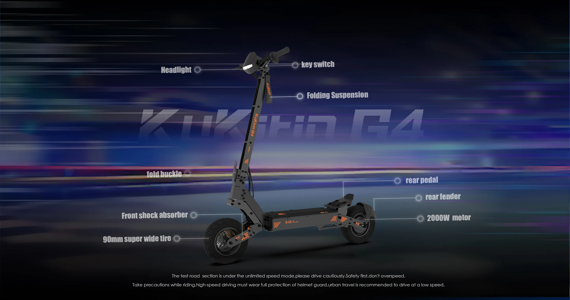 Drop Shipping EU Warehouse for G4 2000W 60V 20Ah Electronic DC Brushless Motor 70km/h Foldable Powerful Fast Electric Scooter
