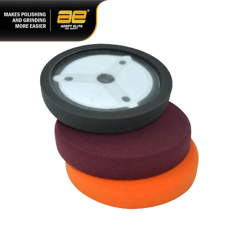Meguiars Style Round groove 7 inch RO car buffing pad foam polishing