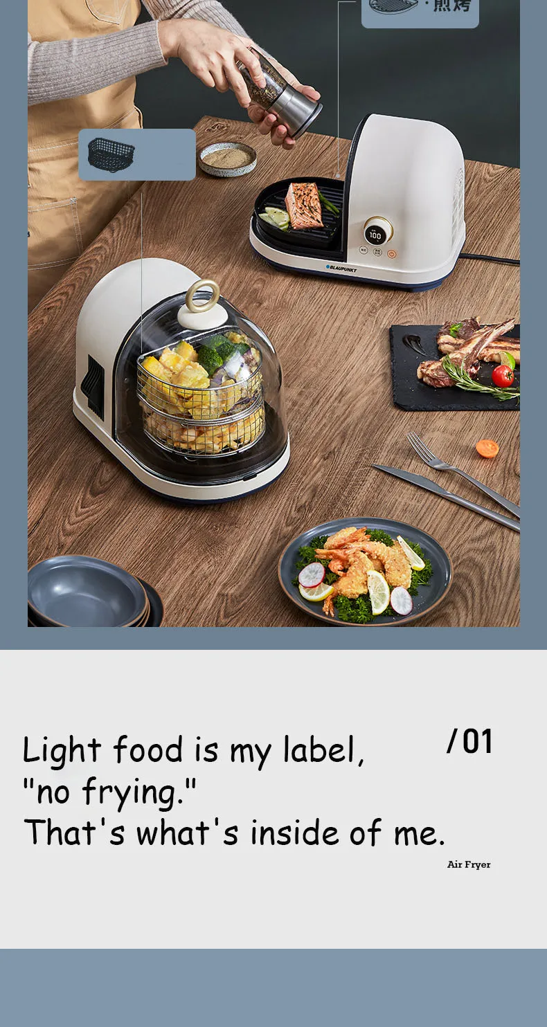 Air Fryer Home Multifunctional Large Capacity New Intelligent Automatic