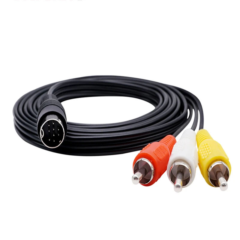 AV Cable RCA for SE GA MD2 Mega Drive 2 Audio Video Cable