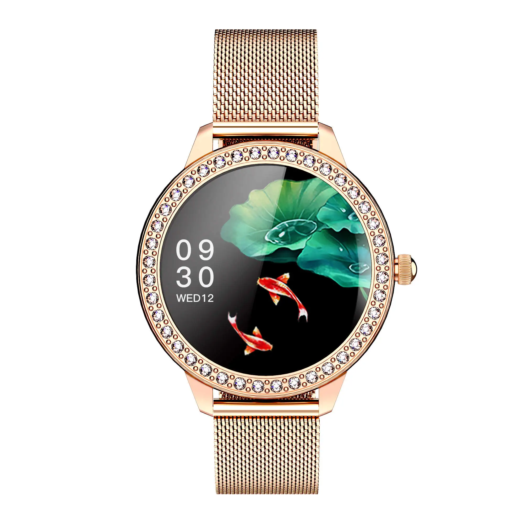 Women Smart Watch Ak15 Luxury Fashion Smart Bracelet Heart Rate Waterproof  Fitness Tracker For Android Ios Phones Pk H8 Kw10 W8  Wristbands   AliExpress