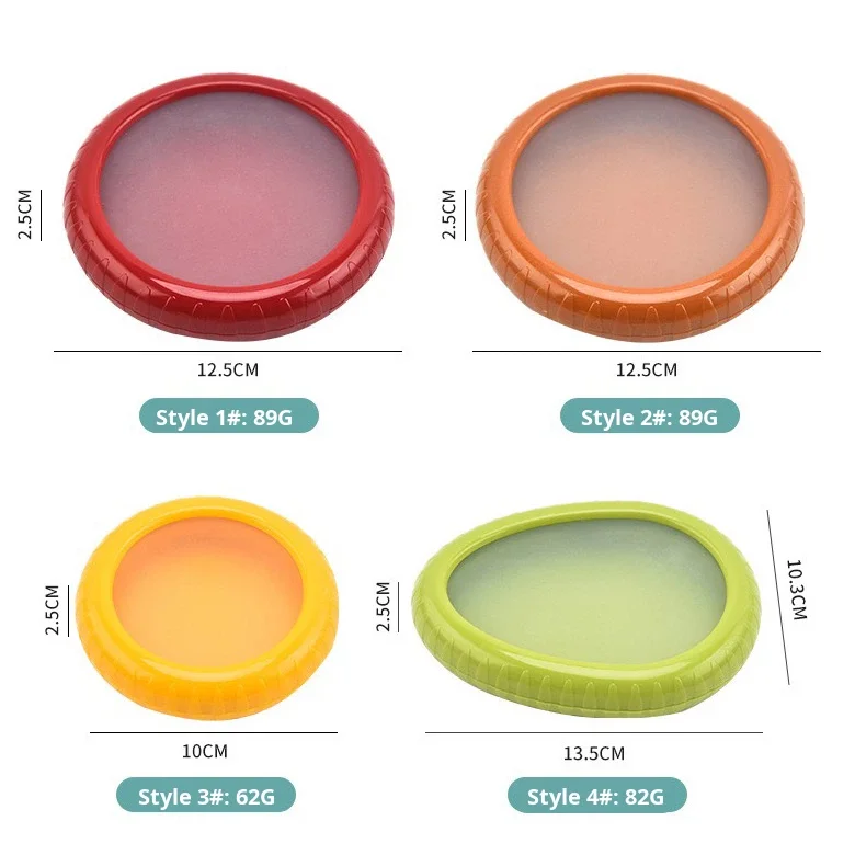 Double-Sided Silicone Fresh-Keeping Box Two-Sided Sealed Mini Kitchen Storage for Fruits Vegetables Food Storage Container supplier