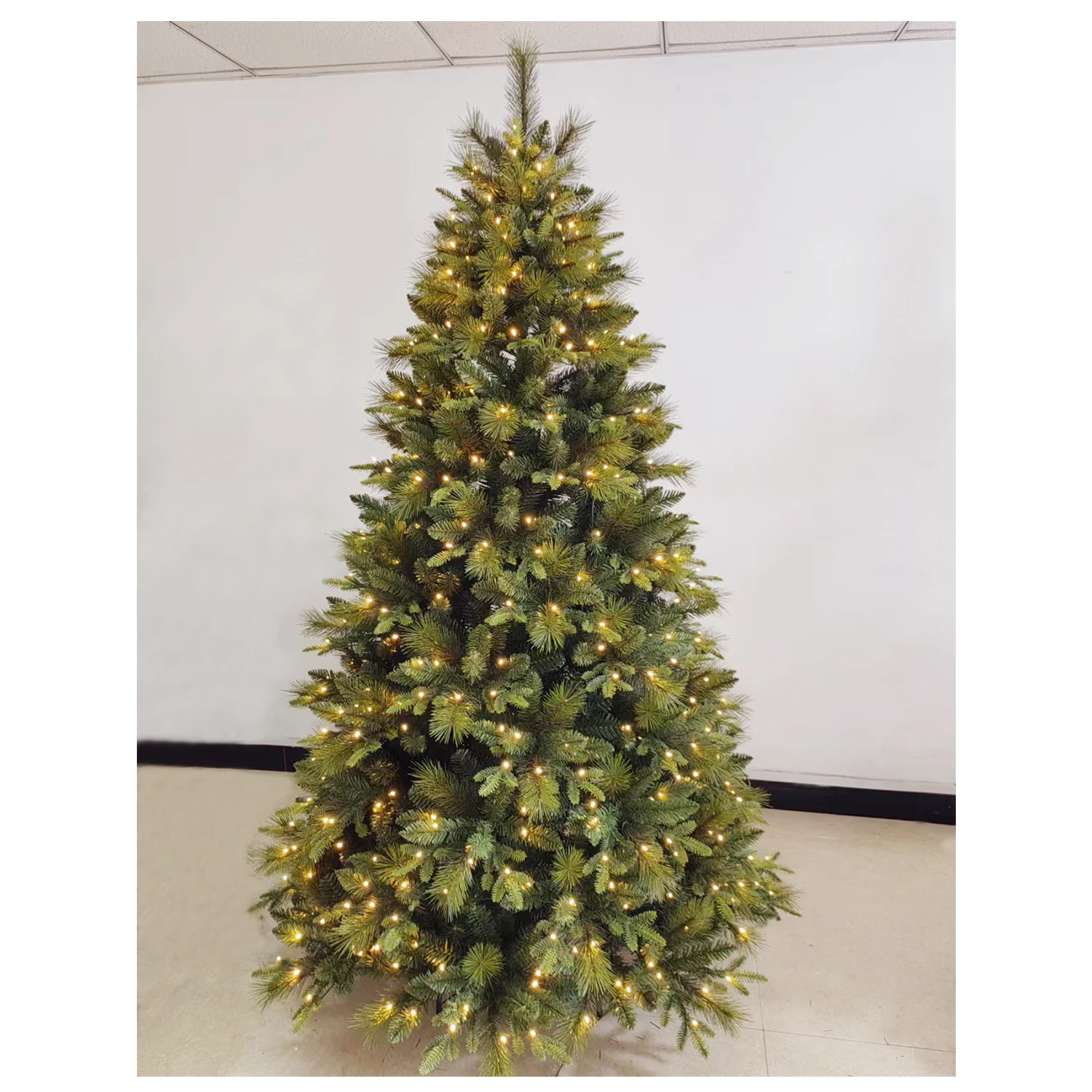 LED Light-Up 120cm to 360cm Artificial Christmas Tree
