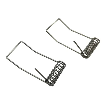 Factory Wholesale Torsion Spring Lamp Clip Custom Spring Clamp for Lighting Fixture LED Ceiling Light Torsion Spring Clips