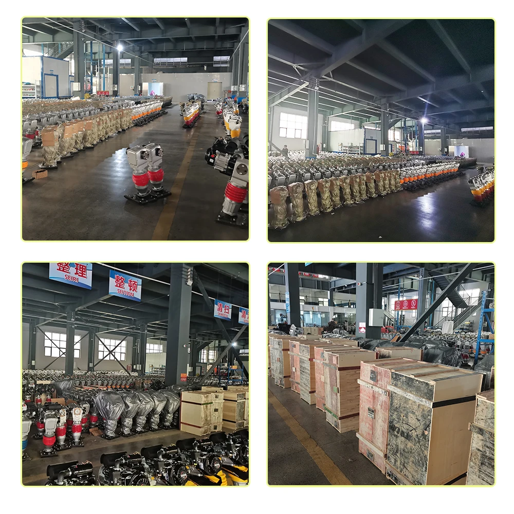 Вибрационный трамбовщик для трамбовки почвы с китайским двигателем Lifan Honda