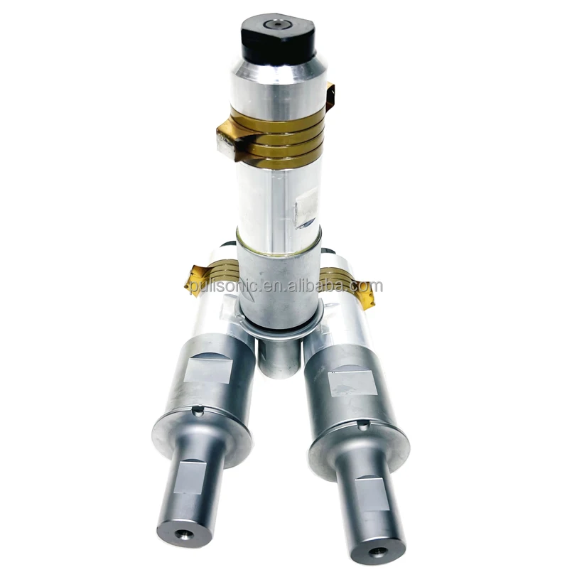 Ultrasonic Welding Transducer Ultrasonic Converter Booster 20khz Ultrasonic Transducer Ultrasonic Plastic Welding Transducer