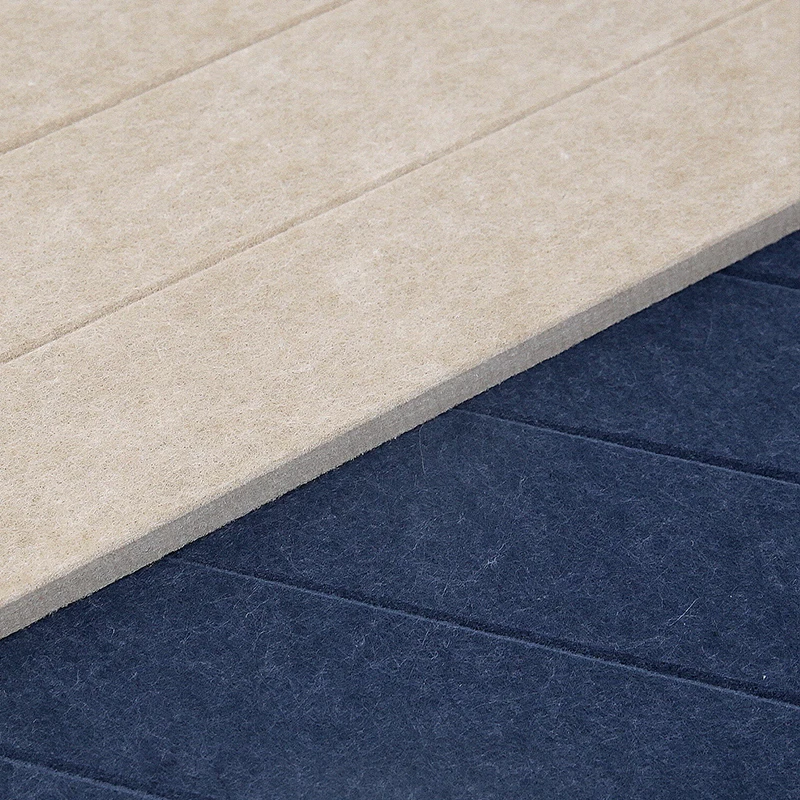 1.2*2.4m Acoustic panel sound absorption wall panels polyester fiber 100% Pet Felt Polyester Fiber Acoustic Panel