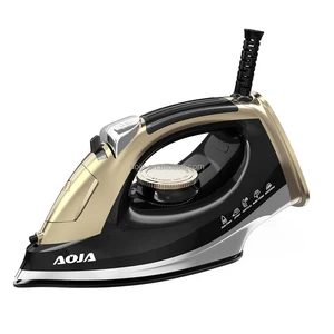 Aoja 2200W Cordless Electric Steam Iron | 200ML Ceramic Soleplate Anti-Calc Auto-Shutoff Anti-Drip for Household Commercial Use
