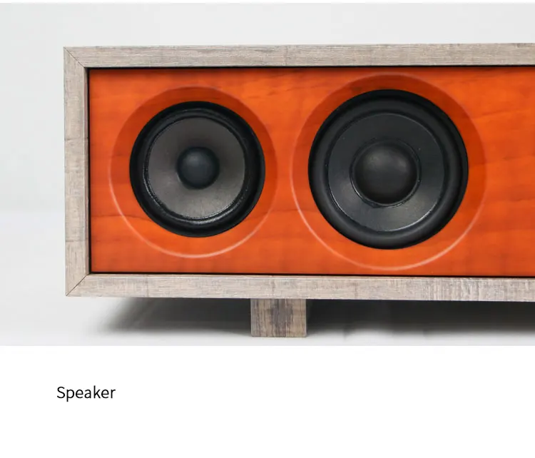 Bluetooth Hifi Retro 2x15w Speaker Wooden Case With Stand Buy